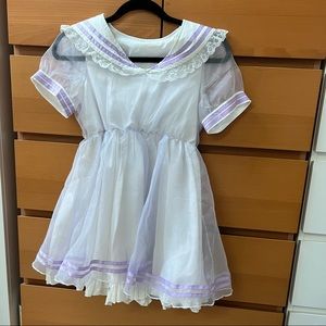 White Sailor Dress